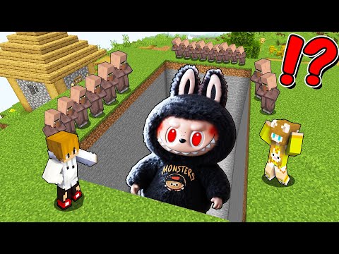 WE FOUND a Scary Buried GIANT LABUBU Body in Minecraft! 😨