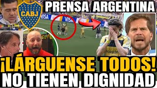 PERIODISTAS ARGENTINOS EXPLOTAN TRAS EL EMPATE DE BOCA VS AUCKLAND CITY 1-1 ¡NO TIENEN DIGNIDAD!