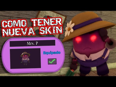 COMO TENER la NUEVA SKIN (Mrs. P) EVENTO 😱 PIGGY ROBLOX #roblox #piggy #update