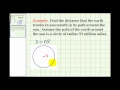 Earth's Orbit and Circular Motion