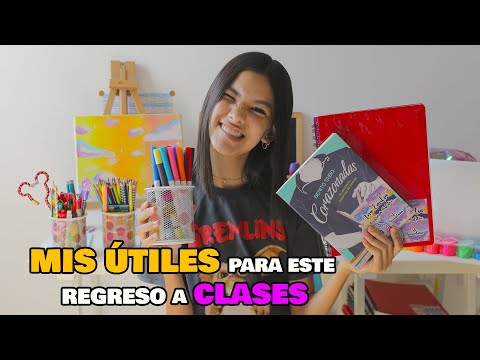 ESTOS SON TODOS MIS NUEVOS UTILES ESCOLARES PARA EL REGRESO A CLASES | Ana Emilia VIDA