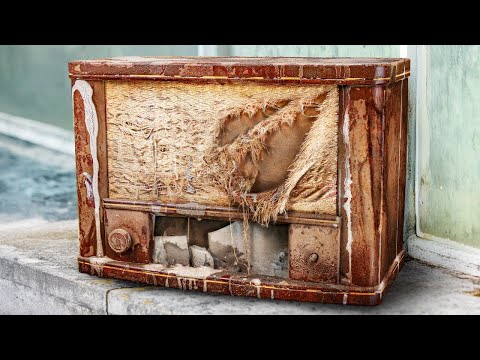 Philips 1941 | Old Radio Restoration
