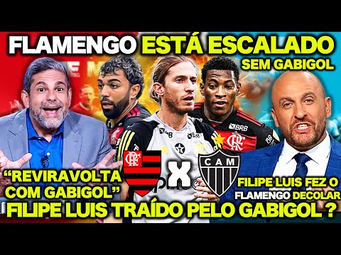 FILIPE LUIS TRAÍDO pelo GABIGOL? DIRETORIA do FLAMENGO AFASTOU SEM PIEDADE! FLAMENGO X ATLÉTICO-MG