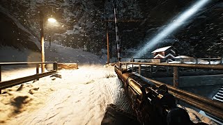 Battlefield V - Nordlys, Snow Stealth Mission (Ultra Realistic Immersive Graphics)4k60Fps