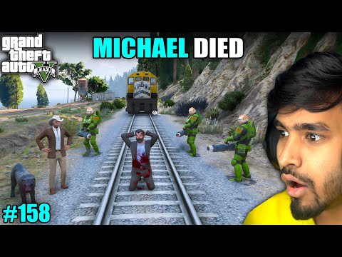 MICHAEL's FAKE DEATH IN GTA 5 - TECHNO GAMERZ GTA 5 GAMEPLAY #158