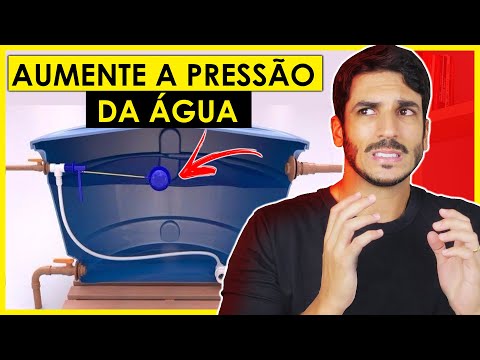 COMO AUMENTAR A PRESSÃO DE ÁGUA NA TORNEIRA E NO CHUVEIRO DA SUA CASA