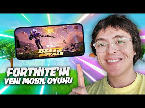 Fortnite'ın Yeni MOBİL ÖZEL Oyun modunu denedim :O