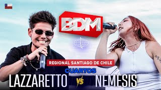 Lazzaretto vs Nemesis. 4ta batalla de 4tos. Final Regional Metropolitana. BDM Puente Alto 2025. CL