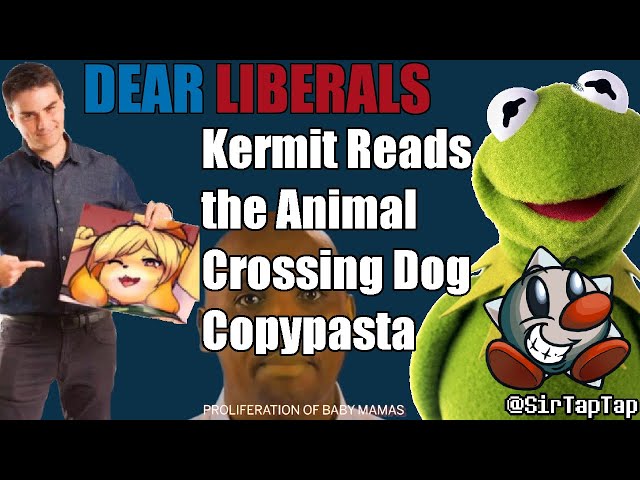 Kermit The Frog Reads the Isabelle "Animal Crossing Dog" Copypasta  | Shorts Ver.