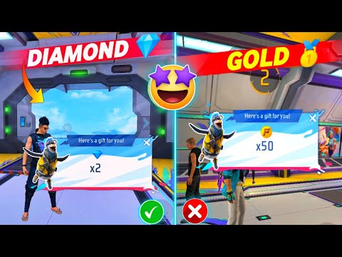 How To Get Free Diamonds 💎 in Lobby Drop Trick II Free Diamond Trick in Free Fire II RISKY GAMER