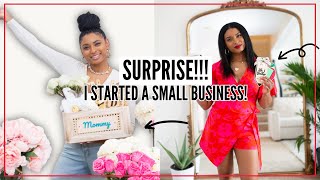 PSA: I STARTED A SMALL BUSINESS!
