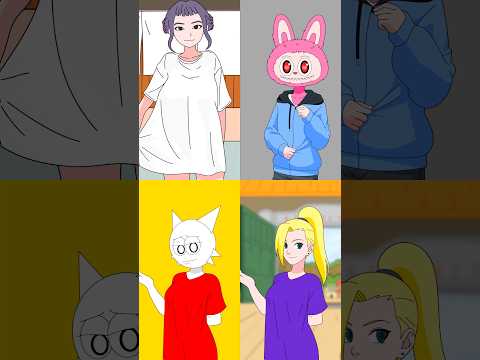 Kpop demon hunters / Labubu / Sprunki / Naruto / Fan Animation