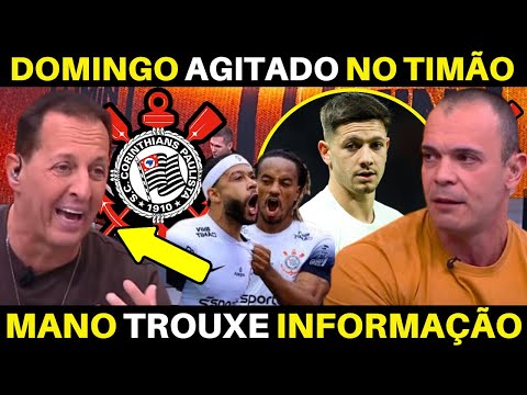 DOMINGO AGITADO NO TIMÃO! MANO TROUXE AS INFORMAÇÕES DO CORINTHIANS.