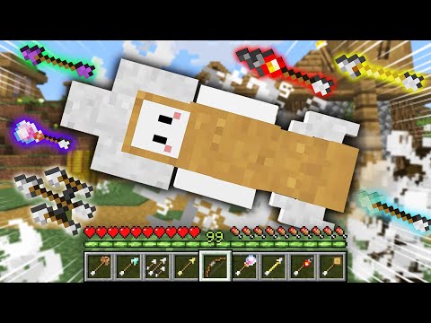 ヤバすぎる能力の『最強の矢』を作れる世界でサバイバル【マインクラフト】