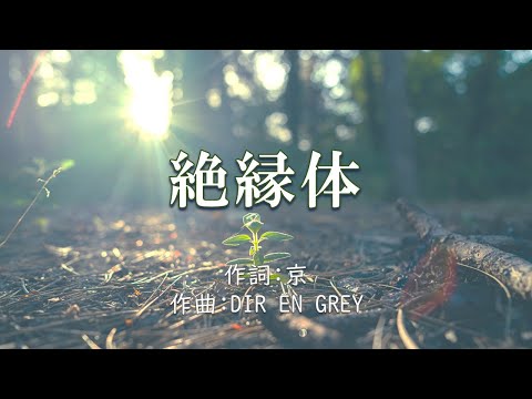 【カラオケ】絶縁体／DIR EN GREY 【高音質 練習用】