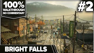 Alan Wake 2 100% Cinematic Walkthrough (Nightmare, No Damage) 02 BRIGHT FALLS