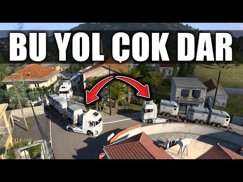 BU YOLDA İKİ TIR YAN YANA GEÇEMİYOR // KİMSENİN BİLMEDİĞİ O YOL | ETS2MP