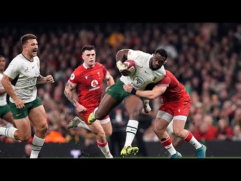 YouTube video thumbnail: South Africa Humiliates Wales in Record 73-0 win in Cardiff