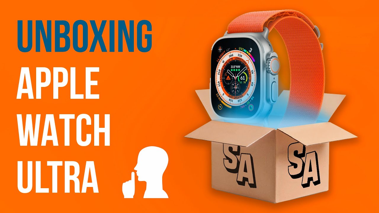 📦 Unboxing Apple Watch Ultra // 🤫 #BezeSlov