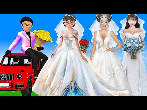 Scary Teacher 3D vs Squid Game Dressing Wedding Style Beautiful Nice or Error 5 Times Challenge