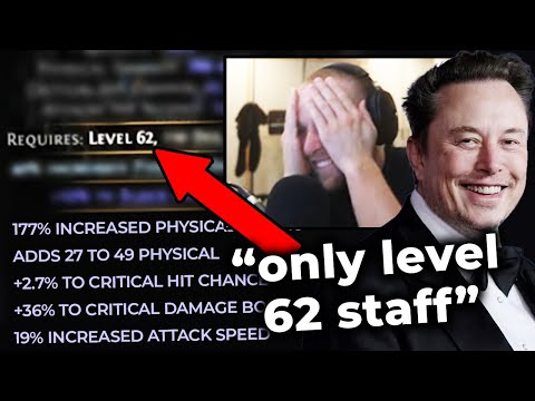 Elon Musk Absolutely Clueless Trying to Pilot his Boosted PoE2 Account on Stream