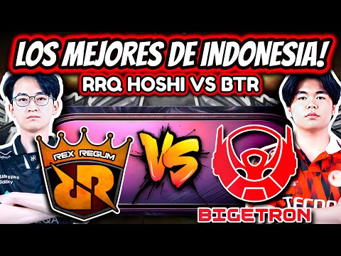 ¡LOS DOS MEJORES SE ENFRENTAN POR LA PUNTA! RRQ HOSHI vs BIGETRON ALPHA - MPL ID| MOBILE LEGENDS