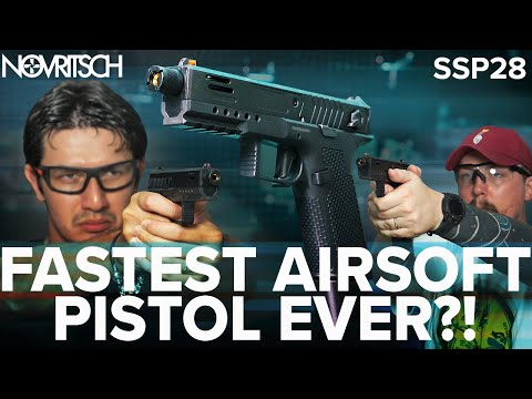 The fastest airsoft pistol ever!? Novritsch SSP28 GBB Review | RedWolf Airsoft RWTV