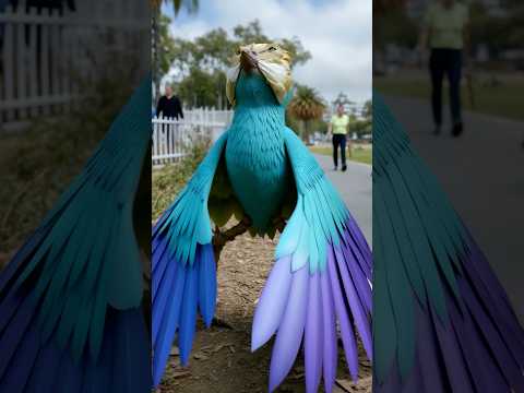 Fictional Creature Concept | No.34:Silvoween#creativity #Bird