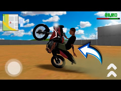 FUI NO CAMPINHO DO GRAU NA NOVA ATUALIZAÇÃO DO MOTO WHEELIE 3D🔥