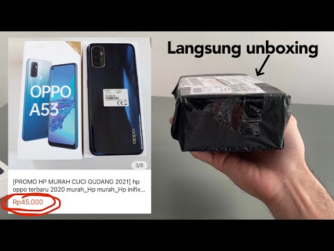 Nyoba Beli hp oppo di Shopee cuci gudang cuman 45 ribu