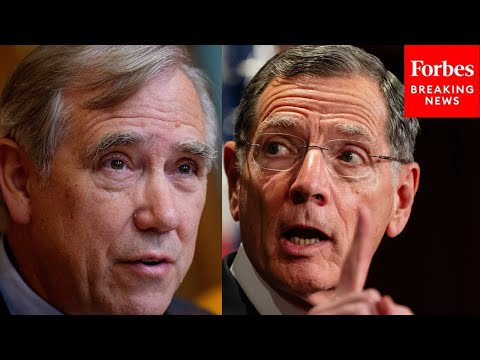 YouTube video thumbnail: Barrasso Blocks Merkley's Bill To Fund Snap Fully In November—Then Merkley Responds