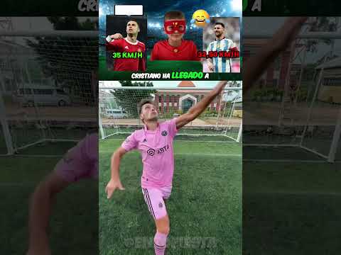 ¡CR7 vs Messi en VELOCIDAD! ¿Quién GANA la CARRERA FINAL? 🐐⚡