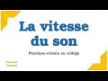 Propagation du son et ses caractéristiques