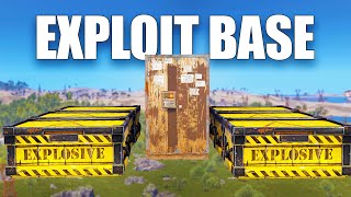 i built a secret floating base...