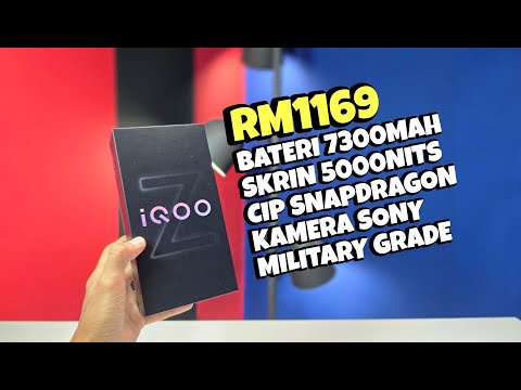 IQOO Z10 Dah Sampai! Bateri Besar Gile! Tapi..