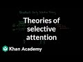 Selective Attention Theories and Concepts