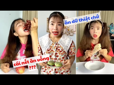 Tổng hợp video siêu hài hước vui nhộn, cái nết ăn uống của hai đứa con gái !!!  | Thuỷ Mít Official