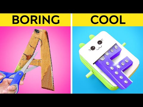 FANTASTIC CARDBOARD CRAFTS | Low Budget DIY Decor Ideas by 123 GO! Genius