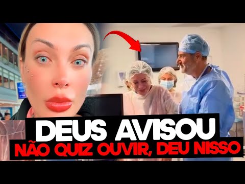 Andressa Urach Muda A cor dos seus Olhos e O PI0R Acontece, Deus Avisou Não Vá por esse Caminho!