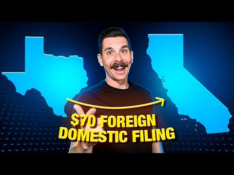 Register out-of-state LLC in California | Foreign Domestic Filing