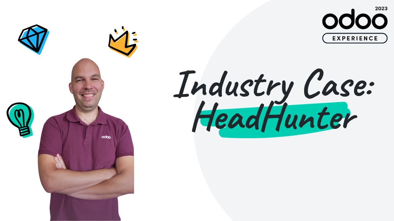 Industry Case: HeadHunter | 09.11.2023

Come and discover how Odoo can help you to set up your business as a Talent Agency. How to easily use our new business ...