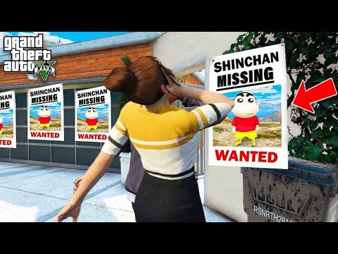 😱GTA V : Shinchan Missing Doraemon Akka Chop Finding Shinchan#gta5 #shinchan #lakshmigamer #doremon