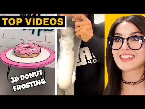 We Tried the Weirdest TikTok Creations | SSSniperWolf