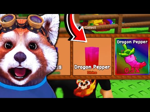 DRAGON PEPPER? Opening Mare + Sprinklere Noi in Grow a Garden