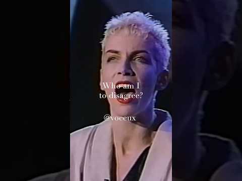 Eurythmics - Sweet Dreams #acapella #vocalsonly #voice #voceux #vocals #music #annielennox