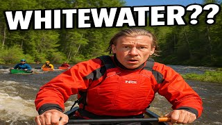 I Had NO Idea What I Was Doing (Solo WhiteWater Canoeing) and Camping on the Spanish River