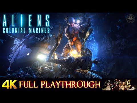 ALIENS : COLONIAL MARINES | FULL GAME Walkthrough No Commentary 4K 60FPS