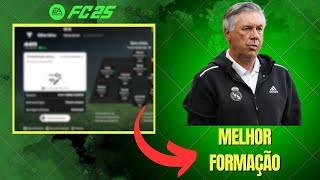 MELHOR FORMAÇÃO DEPOIS DA ATUALIZAÇÃO EA FC 25