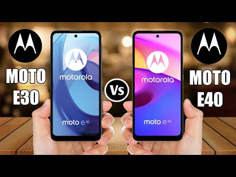 (ENGLISH) Motorola Moto E30 Vs Motorola Moto E40