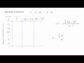Understanding Sample Variance and Standard Deviation